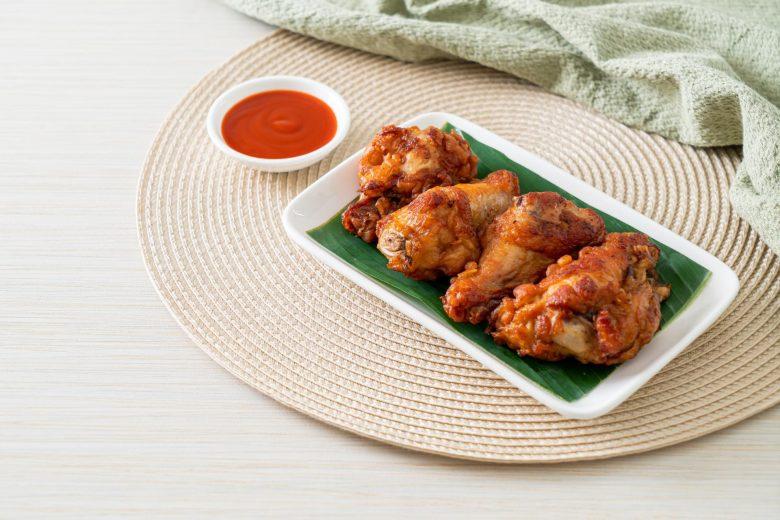 Frango frito no forno