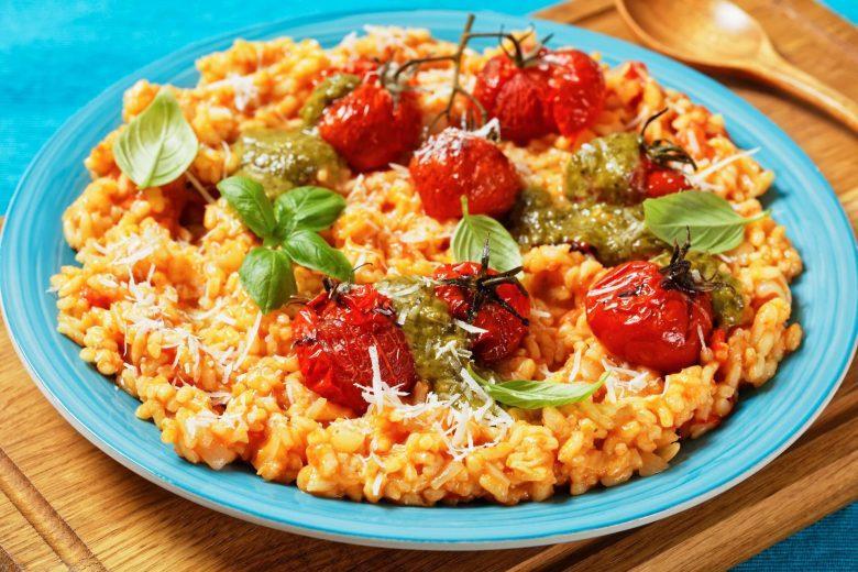 Risoto de tomate seco