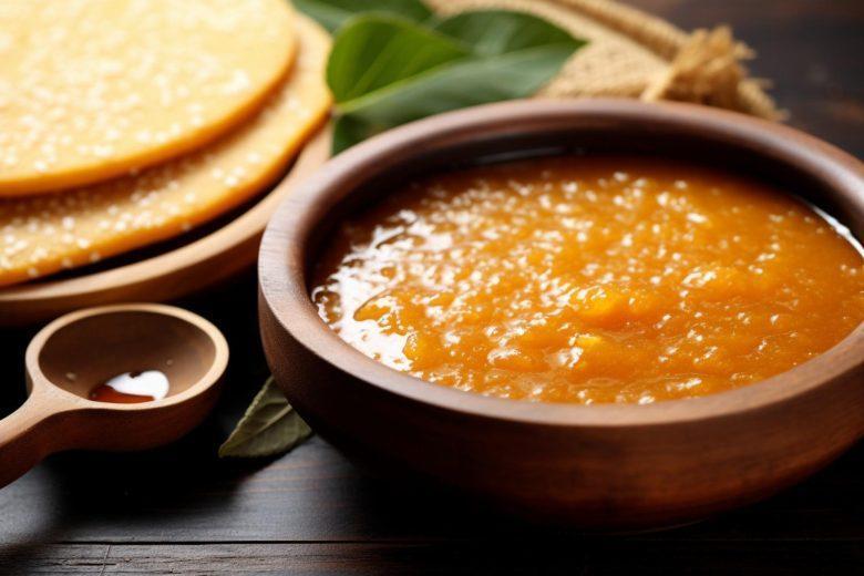 Doce cremoso de abóbora