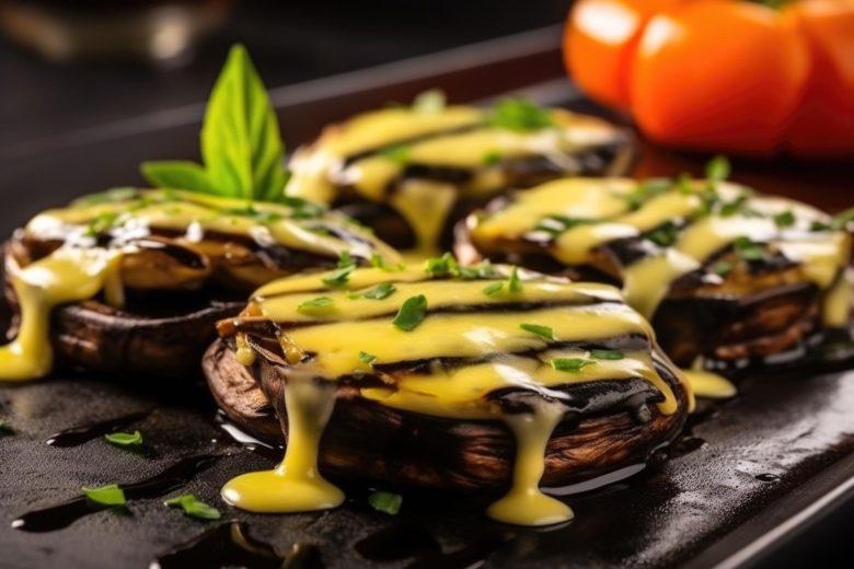 Cogumelos no forno