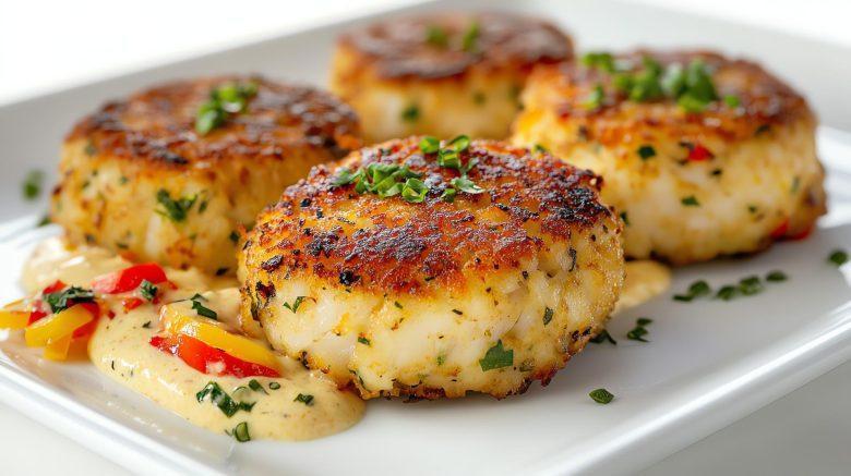 Bolinhos de peixe com erva doce