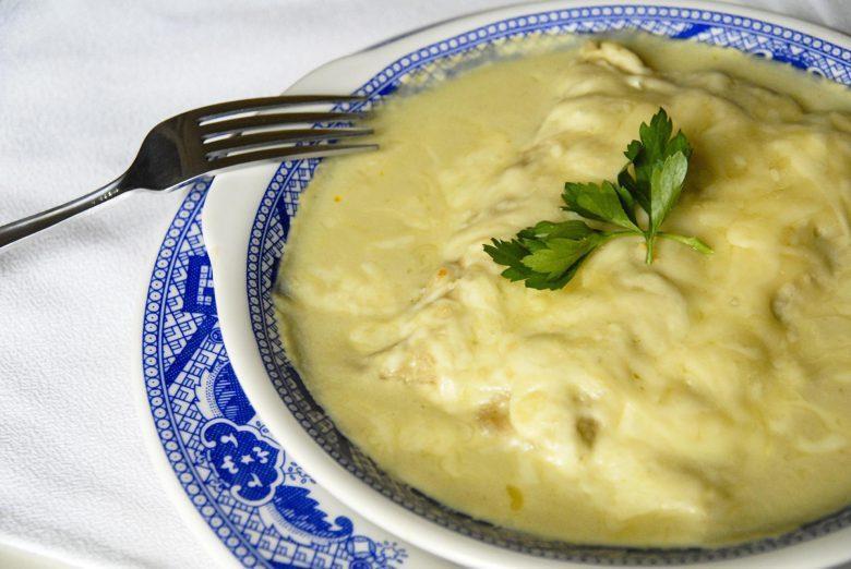 Chuchu gratinado