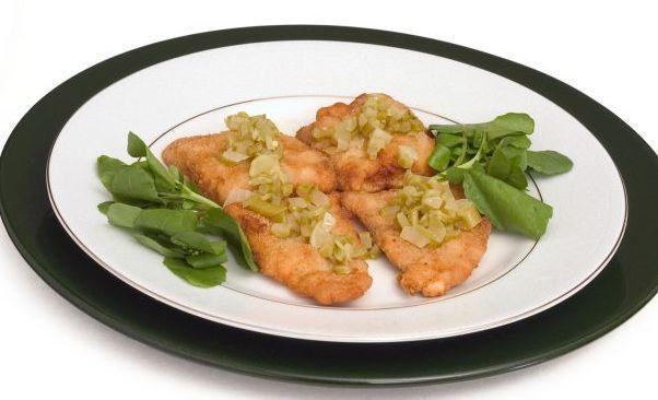 Filé de peixe tropical