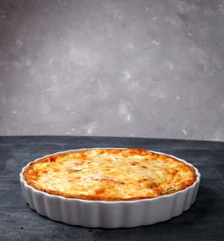 Quiche de 4 queijos
