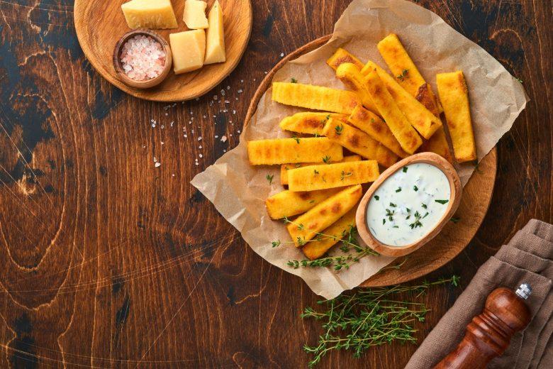 Polenta frita especial
