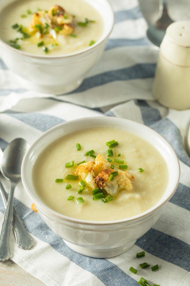 Sopa de couve flor diferente