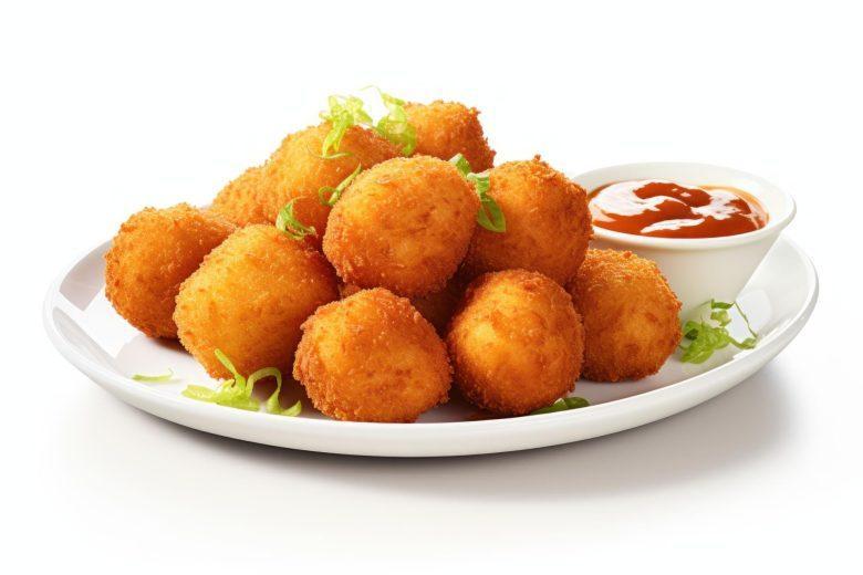 Bolinha light de queijo de minas