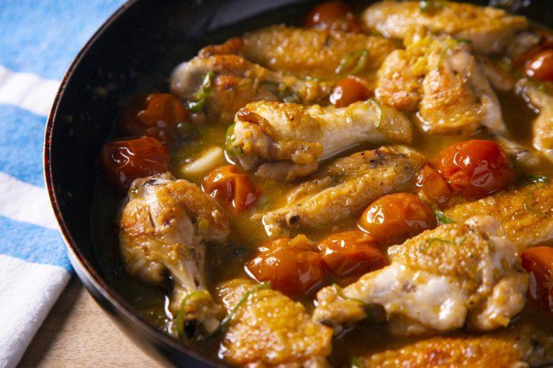 Frango com tomate
