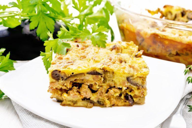 Torta de berinjela à italiana