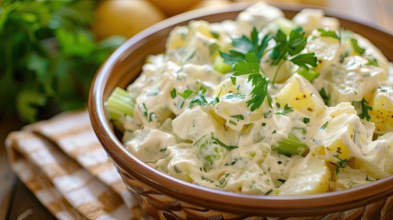 Salada de batata picante