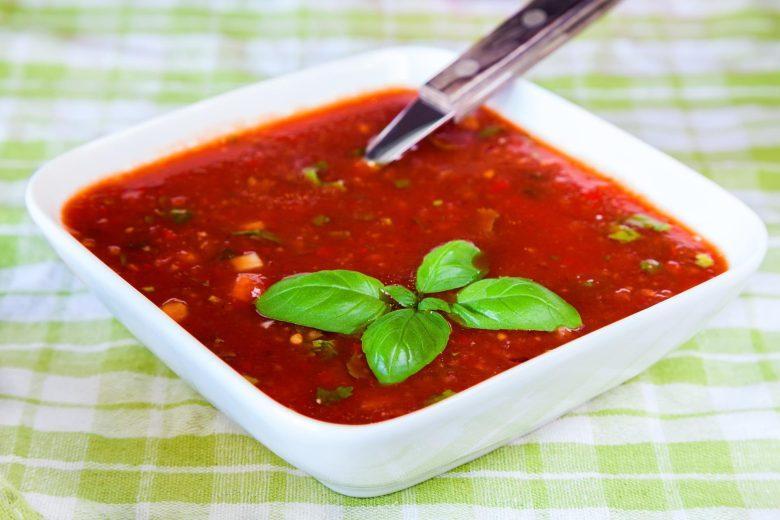 Gaspacho de ovo