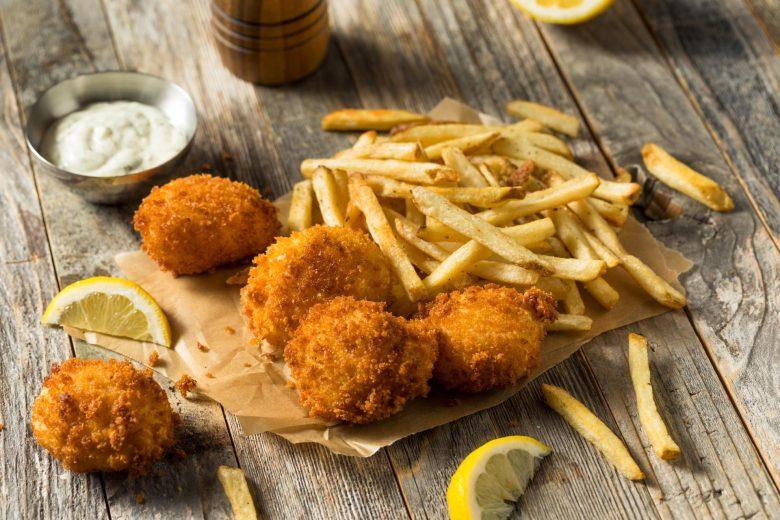 Vieira à milanesa