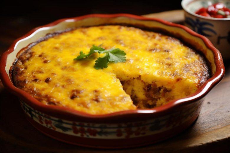 Torta de batata com carne moída