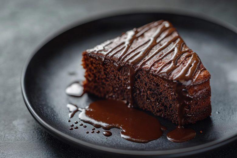Bolo de maçã e chocolate