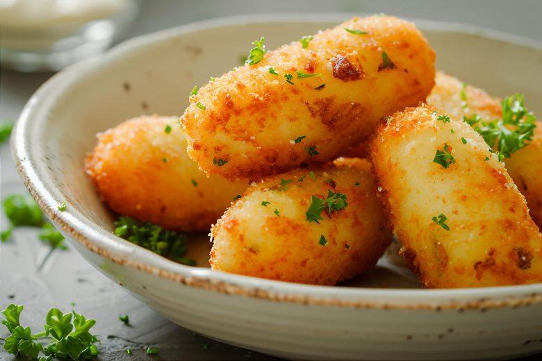 Croquetes de batata e laranja