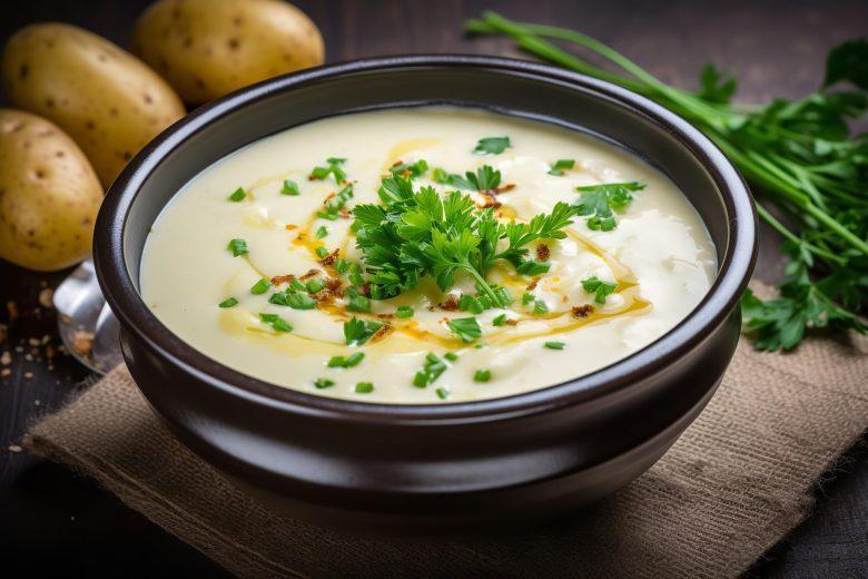 Sopa rápida de batata