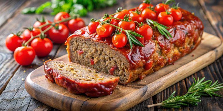 Bolo de carne moída ao forno