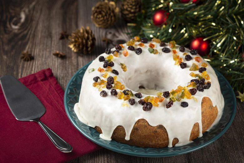 Bolo de fubá especial para o Natal