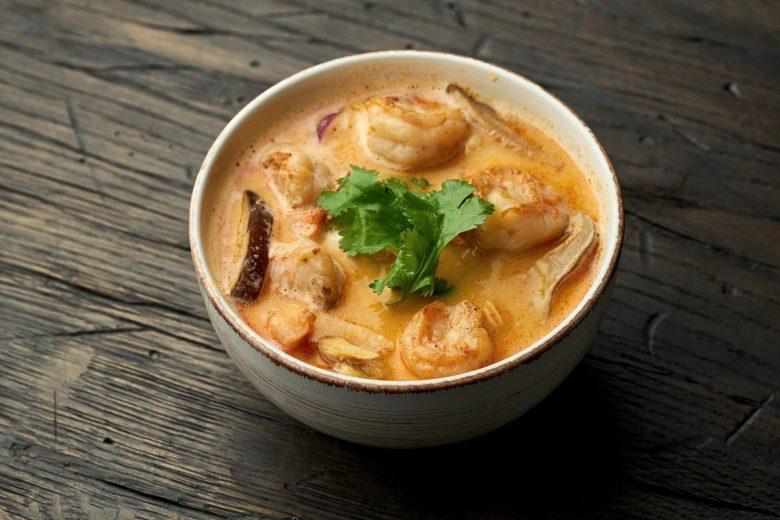 Sopa especial de camarão