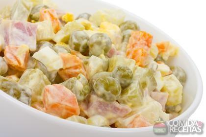 Salada Maionese Legumes