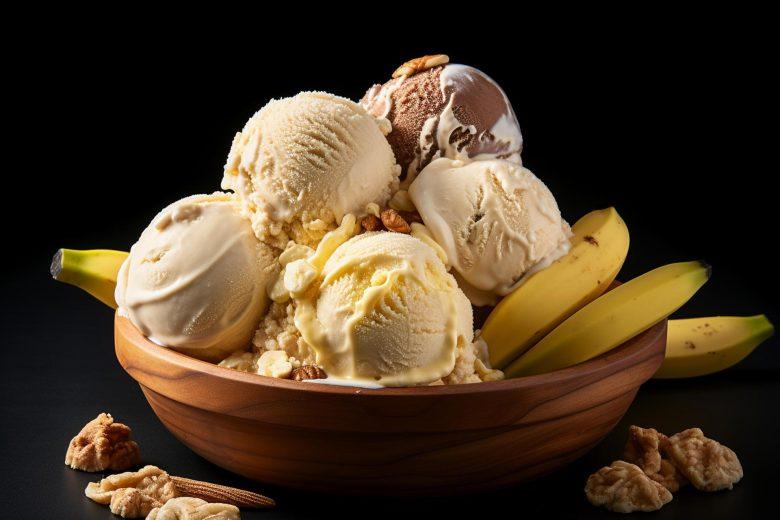 Sorvete de banana especial