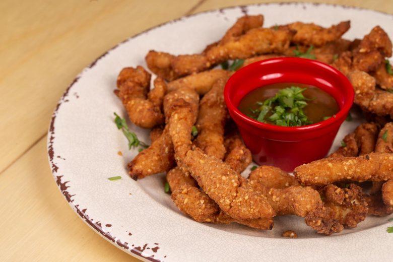 Iscas de frango