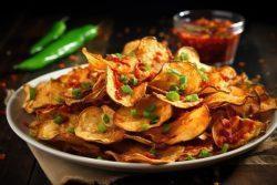 Chips de mandioca