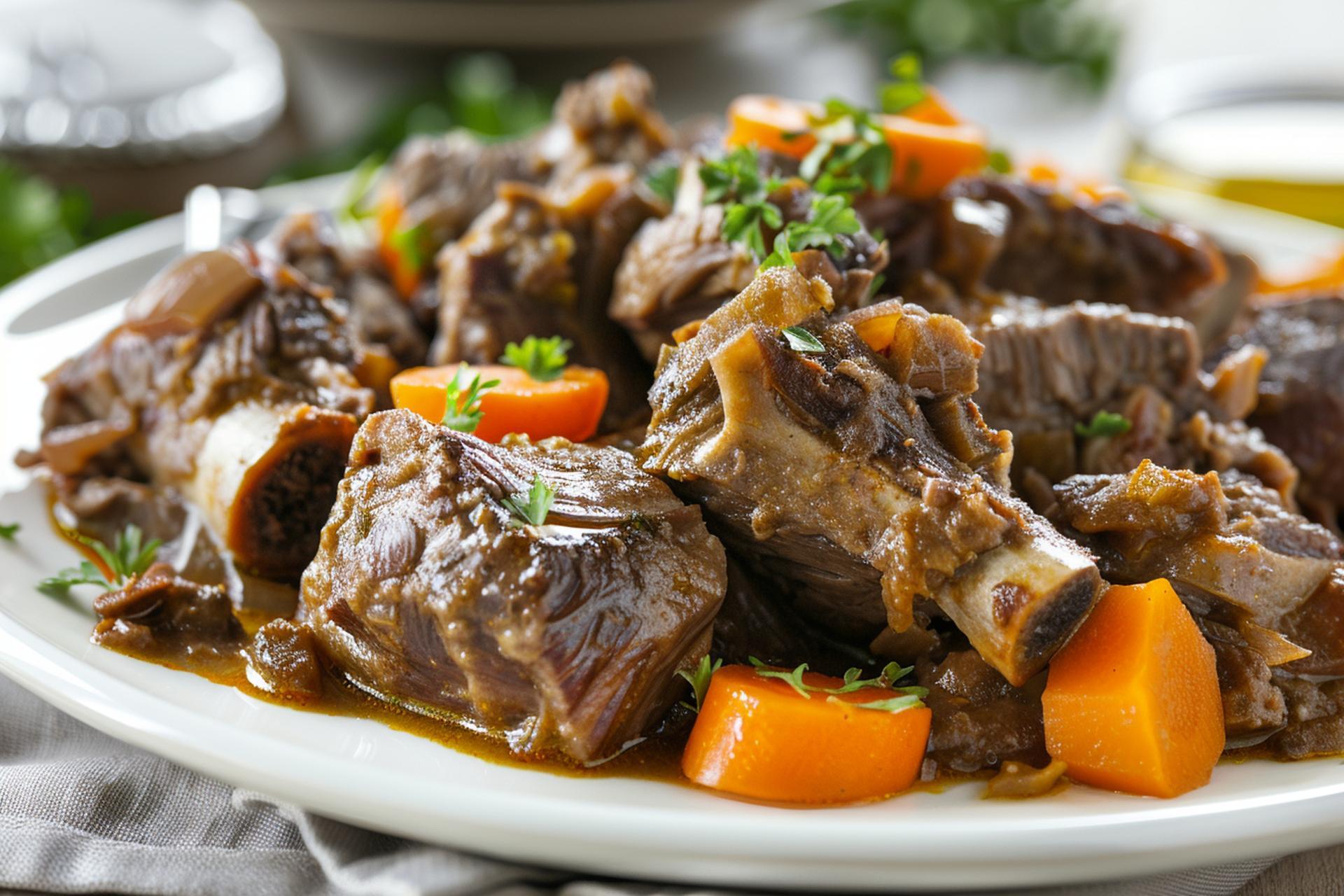 Receita de Rabada à romana - Comida e Receitas