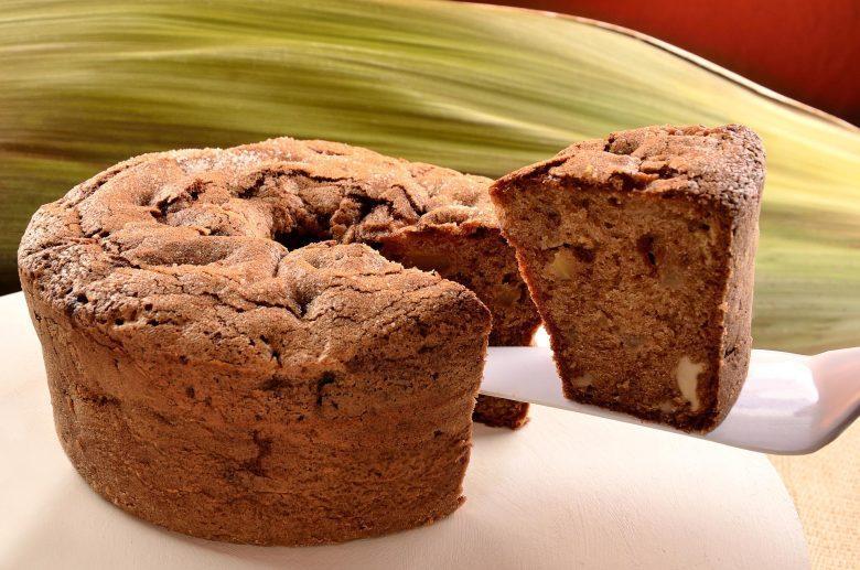 Bolo nutritivo de maçã