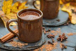 Chocolate quente com gengibre