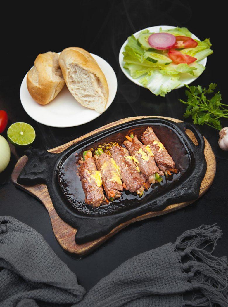 Bife rolê estufado