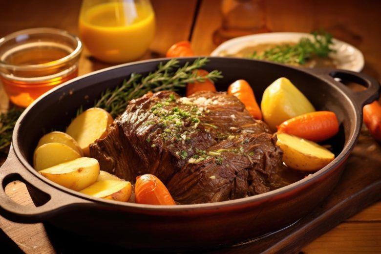 Carne marinada de panela