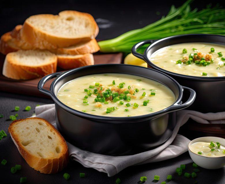 Sopa fácil de batata