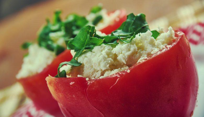 Tomates com ricota