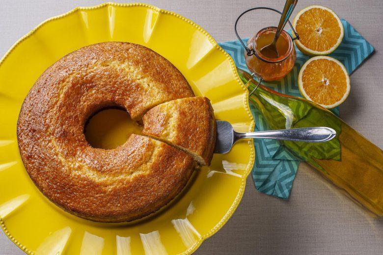 Bolo farto de laranja