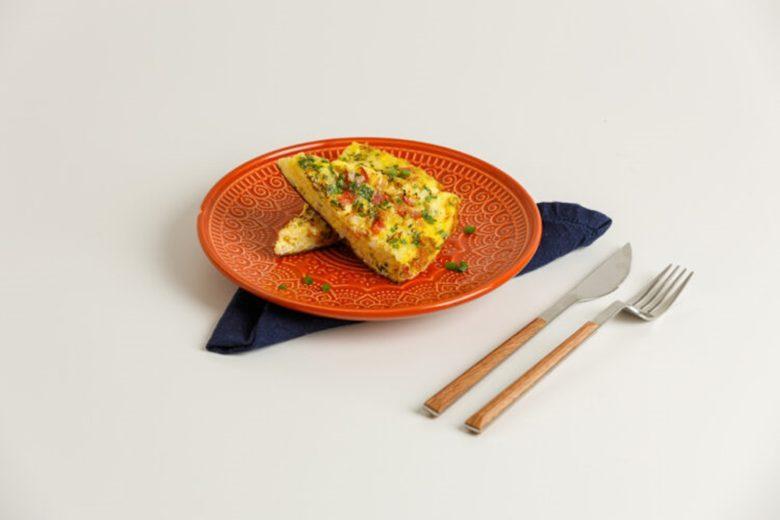 Omelete de arroz
