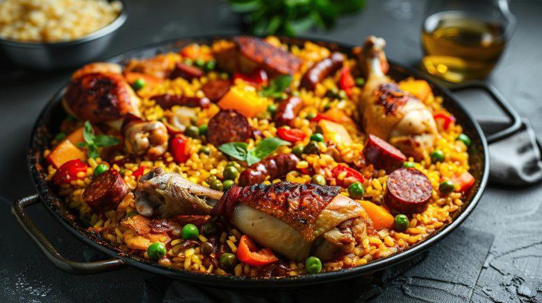 Paella caipira