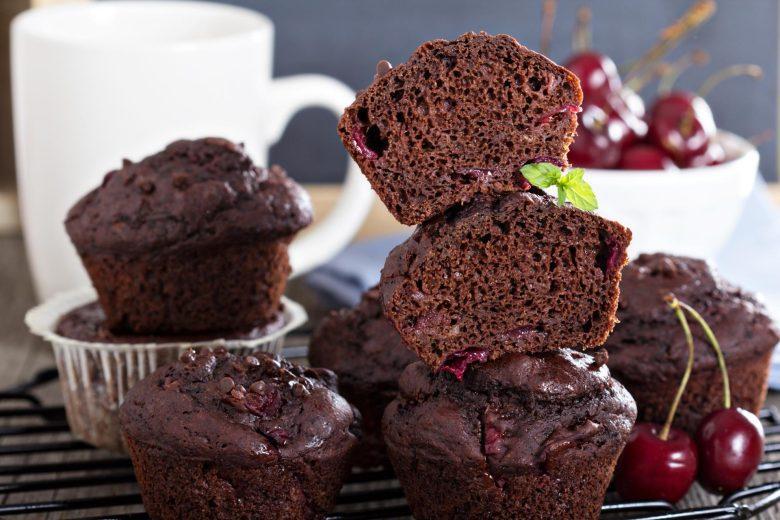 Muffins de chocolate