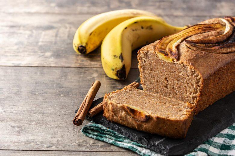 Bolo de banana nanica