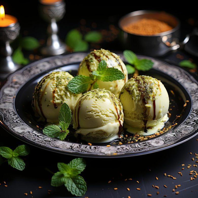 Sorvete de menta