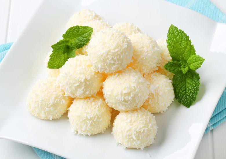 Brigadeiro de chocolate branco