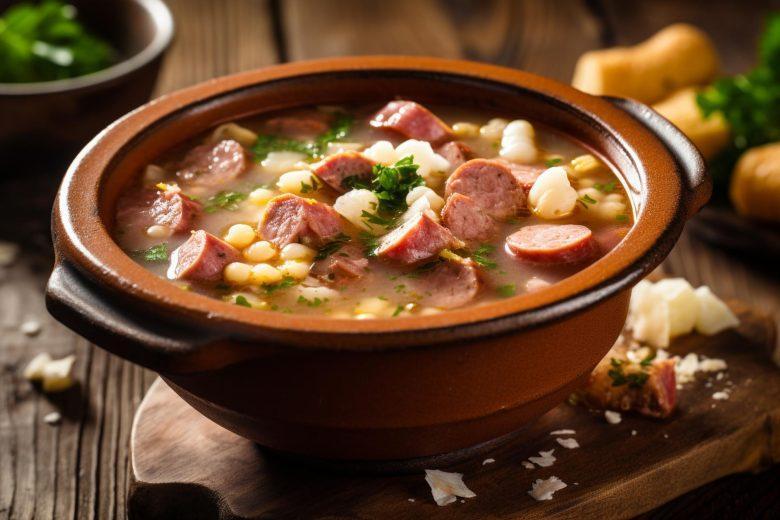 Cassoulet de feijão branco