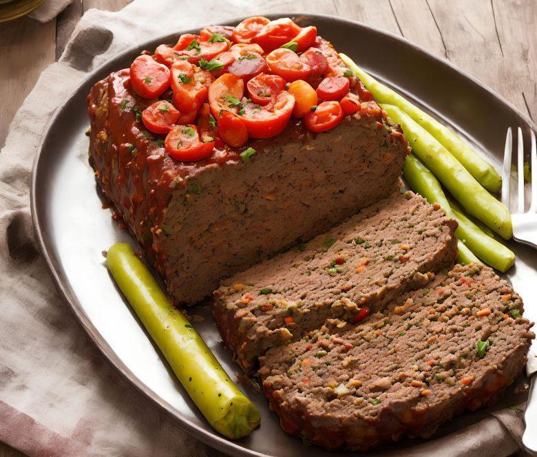 Bolo de carne com aveia