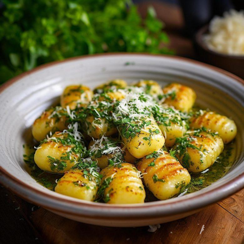 Nhoque de batata e ervas