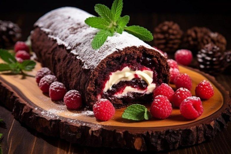 Bûche de Noel light