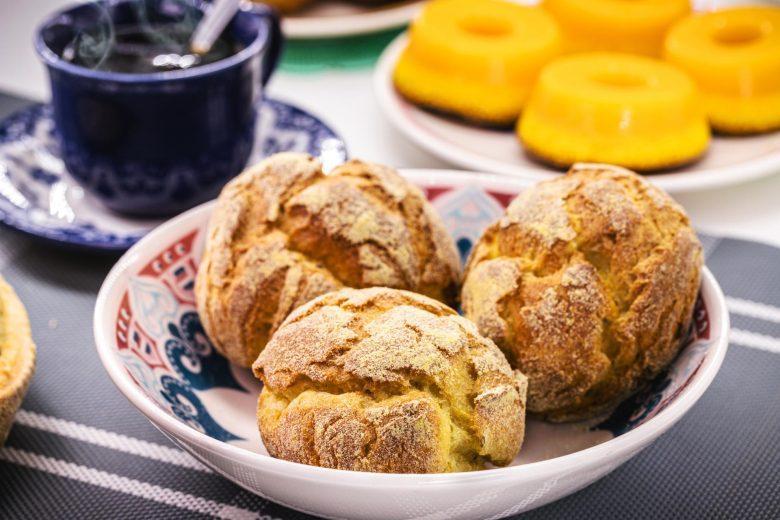 Broa cremosa de milho e fubá