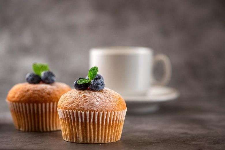Muffin integral de baunilha
