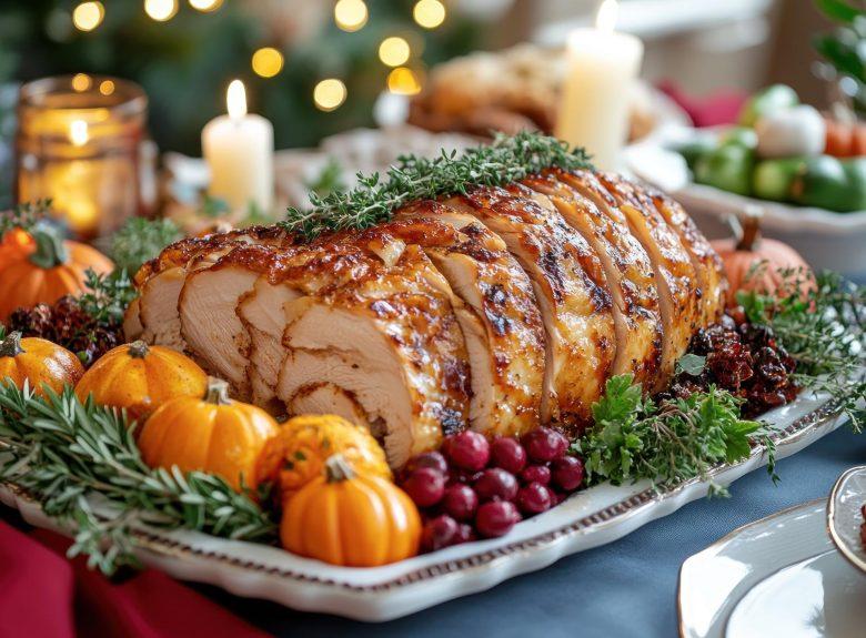 Lombo de Natal à moda oriental