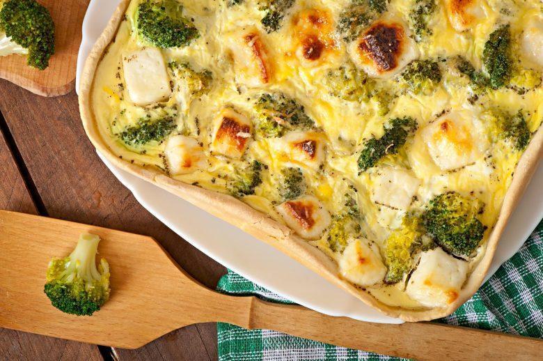 Quiche de brócolis