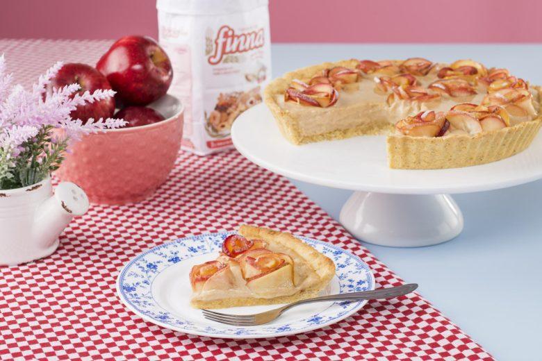 Torta de maçã com canela